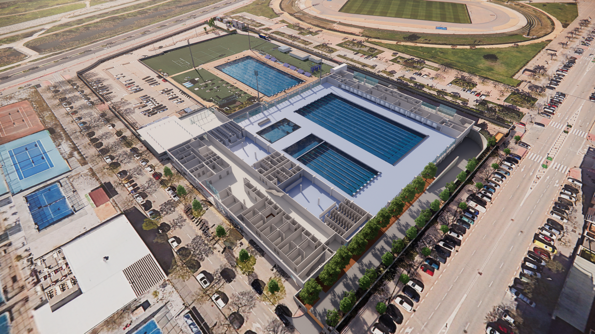 Complejo deportivo “inacua” (Málaga)